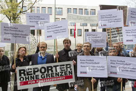 Kundgebung vor der Türkischen Botschaft, Berlin