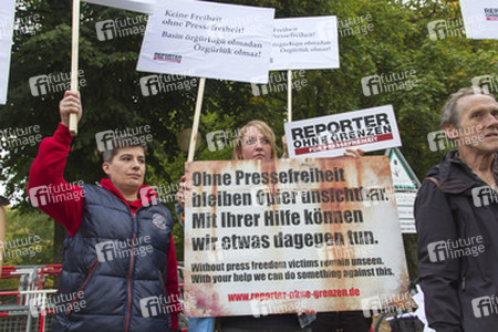 Kundgebung vor der Türkischen Botschaft, Berlin