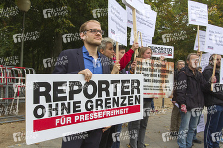 Kundgebung vor der Türkischen Botschaft, Berlin
