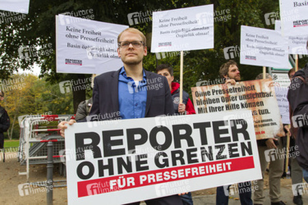 Kundgebung vor der Türkischen Botschaft, Berlin
