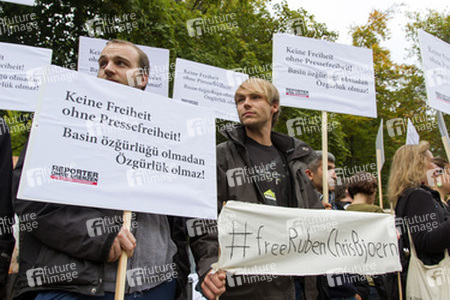 Kundgebung vor der Türkischen Botschaft, Berlin