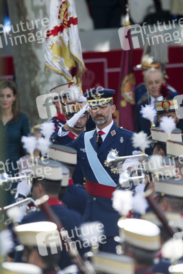 Militärparade am spanischen Nationalfeiertag, Madrid