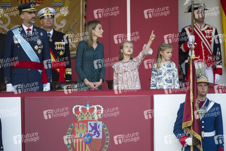 Militärparade am spanischen Nationalfeiertag, Madrid