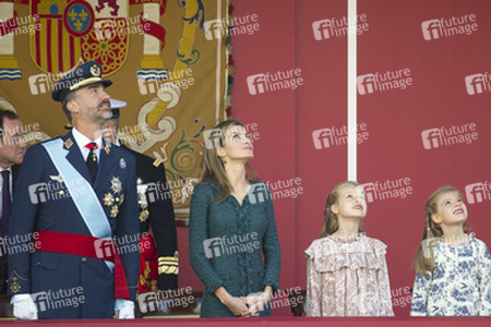 Militärparade am spanischen Nationalfeiertag, Madrid