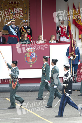 Militärparade am spanischen Nationalfeiertag, Madrid