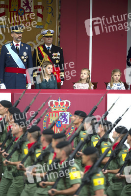 Militärparade am spanischen Nationalfeiertag, Madrid