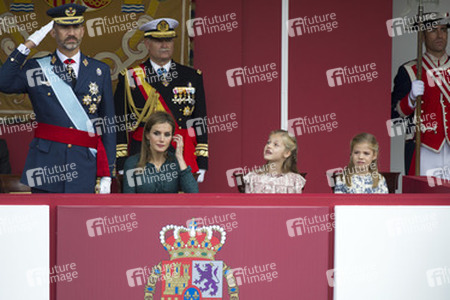 Militärparade am spanischen Nationalfeiertag, Madrid