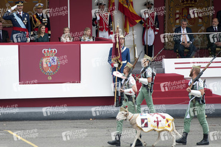 Militärparade am spanischen Nationalfeiertag, Madrid