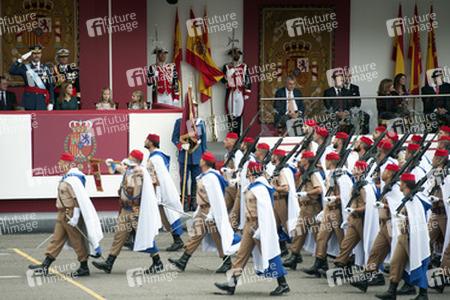 Militärparade am spanischen Nationalfeiertag, Madrid