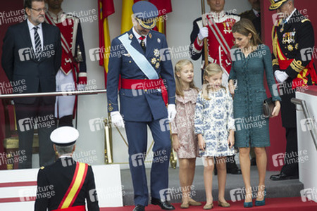 Militärparade am spanischen Nationalfeiertag, Madrid