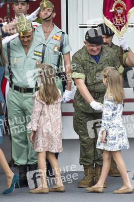 Militärparade am spanischen Nationalfeiertag, Madrid