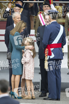 Militärparade am spanischen Nationalfeiertag, Madrid