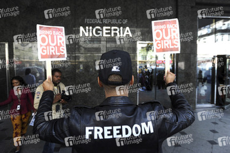 Protest gegen Boko Haram, New York