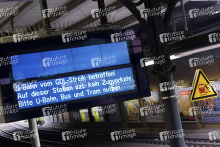 Bundesweiter Streik der Lokführer