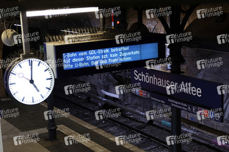 Bundesweiter Streik der Lokführer