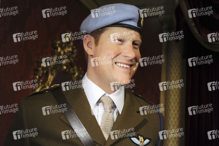 Wax Figuren der britischen Royals bei Madame Tussauds, New York