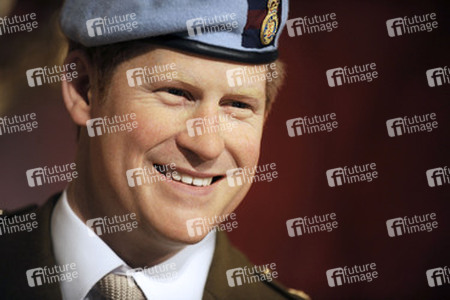 Wax Figuren der britischen Royals bei Madame Tussauds, New York