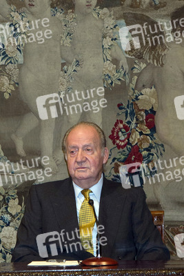 Agustin Maravall erhält den Juan-Carlos-I.-Preis für Wirtschaftswissenschaft, Madrid