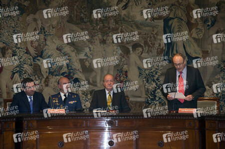 Agustin Maravall erhält den Juan-Carlos-I.-Preis für Wirtschaftswissenschaft, Madrid