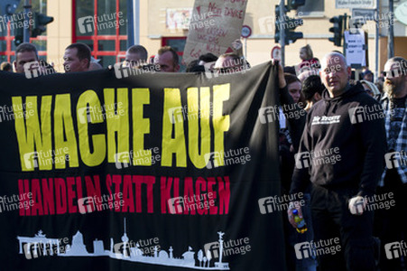 Neonazi Demo, Berlin