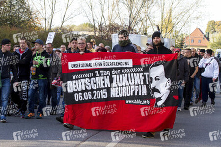 Neonazi Demo, Berlin