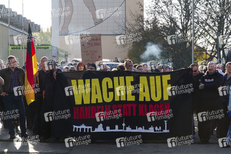 Neonazi Demo, Berlin