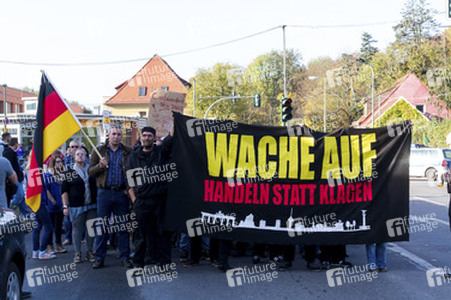 Neonazi Demo, Berlin