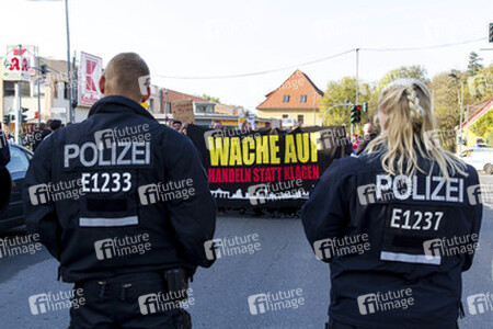 Neonazi Demo, Berlin