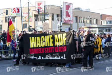 Neonazi Demo, Berlin