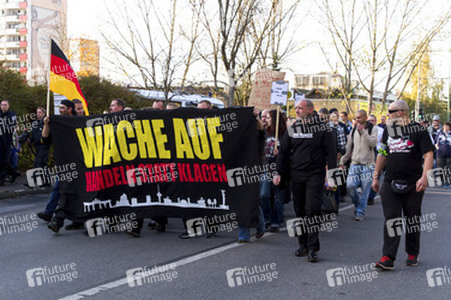 Neonazi Demo, Berlin