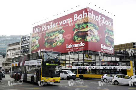'Wir Rinder vom Bahnhof Zoo' Werbekampagne, Berlin
