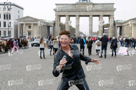 Launch der Wachsfigur von David Hasselhoff, Berlin