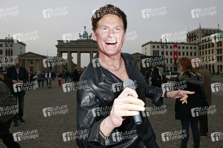 Launch der Wachsfigur von David Hasselhoff, Berlin