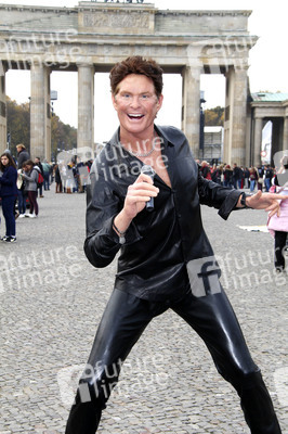 Launch der Wachsfigur von David Hasselhoff, Berlin