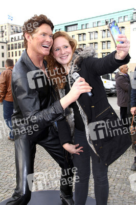 Launch der Wachsfigur von David Hasselhoff, Berlin