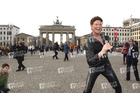Launch der Wachsfigur von David Hasselhoff, Berlin