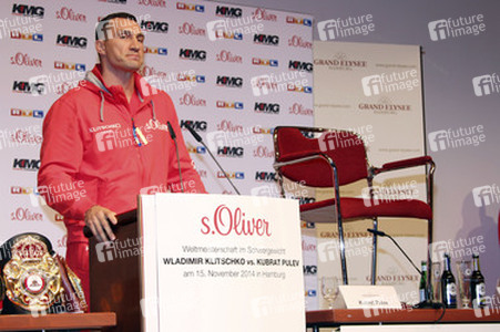 Pressekonferenz zum WM-Boxkampf von Wladimir Klitschko vs. Kubrat Pulev, Hamburg