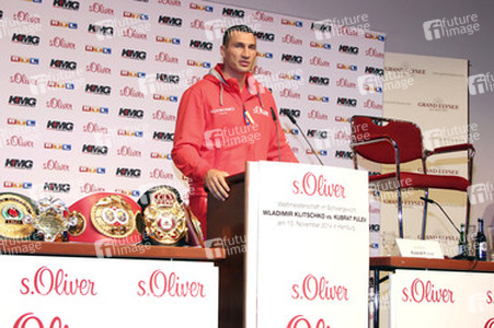 Pressekonferenz zum WM-Boxkampf von Wladimir Klitschko vs. Kubrat Pulev, Hamburg