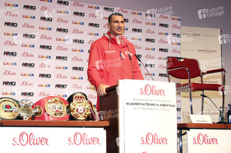 Pressekonferenz zum WM-Boxkampf von Wladimir Klitschko vs. Kubrat Pulev, Hamburg