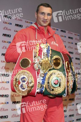 Pressekonferenz zum WM-Boxkampf von Wladimir Klitschko vs. Kubrat Pulev, Hamburg