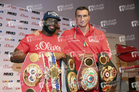 Pressekonferenz zum WM-Boxkampf von Wladimir Klitschko vs. Kubrat Pulev, Hamburg