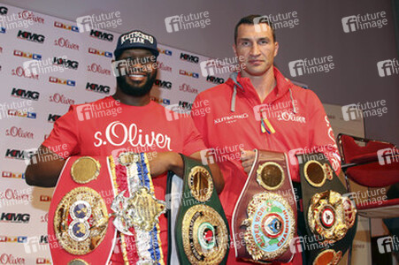 Pressekonferenz zum WM-Boxkampf von Wladimir Klitschko vs. Kubrat Pulev, Hamburg