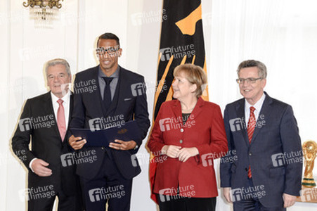 Verleihung des Silbernen Lorbeerblattes an die deutsche Fußball-Nationalmannschaft, Berlin