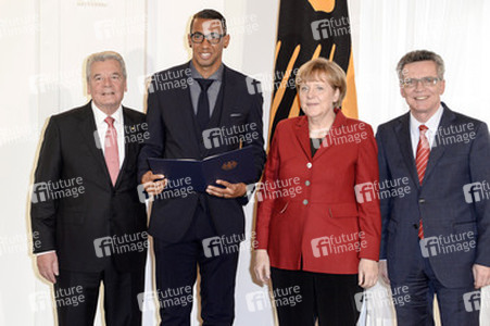 Verleihung des Silbernen Lorbeerblattes an die deutsche Fußball-Nationalmannschaft, Berlin