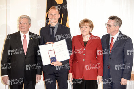 Verleihung des Silbernen Lorbeerblattes an die deutsche Fußball-Nationalmannschaft, Berlin