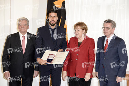 Verleihung des Silbernen Lorbeerblattes an die deutsche Fußball-Nationalmannschaft, Berlin