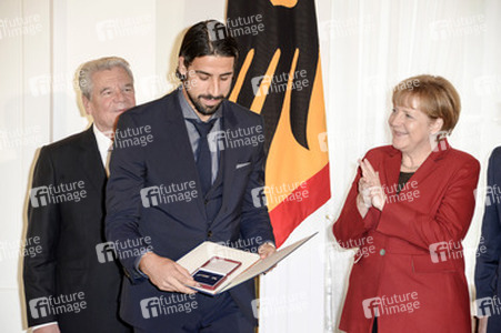 Verleihung des Silbernen Lorbeerblattes an die deutsche Fußball-Nationalmannschaft, Berlin