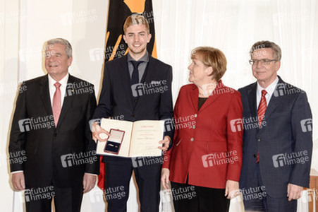 Verleihung des Silbernen Lorbeerblattes an die deutsche Fußball-Nationalmannschaft, Berlin