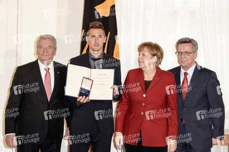 Verleihung des Silbernen Lorbeerblattes an die deutsche Fußball-Nationalmannschaft, Berlin