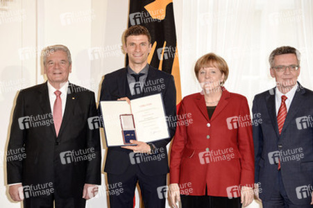 Verleihung des Silbernen Lorbeerblattes an die deutsche Fußball-Nationalmannschaft, Berlin